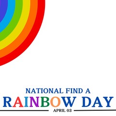 national find a rainbow day