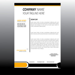   Green abstract brochure design Green abstract brochure design Flat local market business letterhead template.