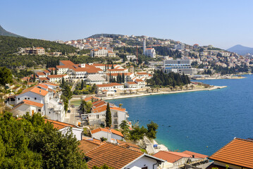 Badeort Neum, einziger Küstenort von Bosnien-Herzegowina