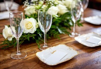 Lovely white roses creates a warm atmosphere for special occasions.