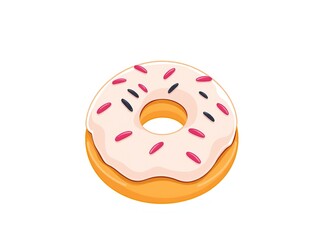Delicious Donut Clipart Design for Digital Projects