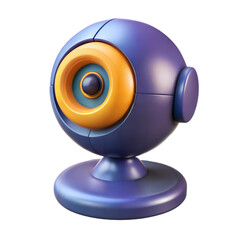 webcam on a white background