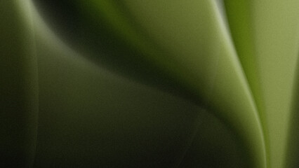 Close up view of a green plant stem showing texture and natural light creating soft shadows on the surface