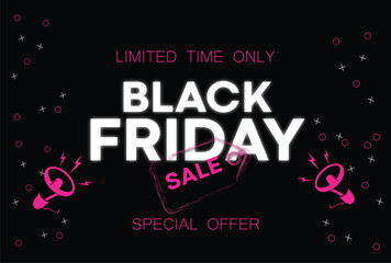 Creative Black Friday Vector Background for Marketing Campaigns