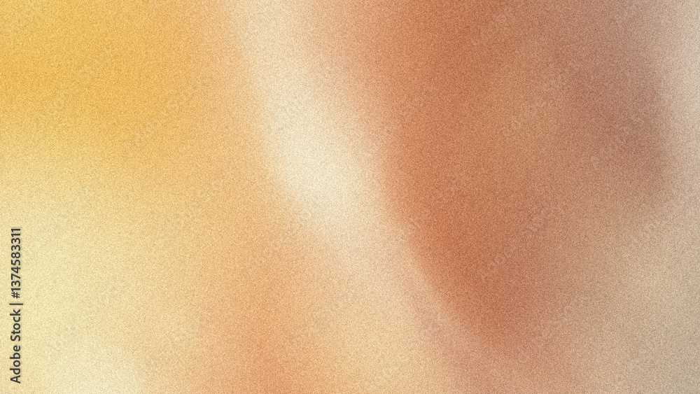 Canvas Prints abstract blurred background featuring soft gradients of beige peach and light yellow color variation