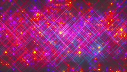 Grid Digital Background. Computer generated 3d render