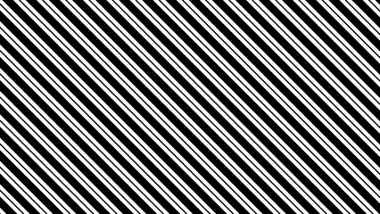 Fototapeta premium Black and white diagonals stripes background, black and white seamless pattern wallpaper.