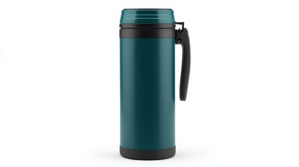 Stylish Insulated Travel Mug with Screw-On Lid Perfect for Coffee, Tea, and Other Beverages Ideal for Outdoor Adventures, Commuting, and Everyday Use