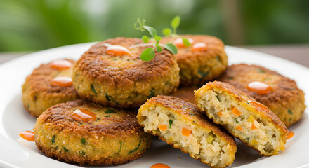 Barbadian fish cakes tempting treat with a burst of fresh tropical flavors