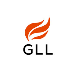 Obraz premium GLL Letter Initial Logo Design Template Vector Illustration