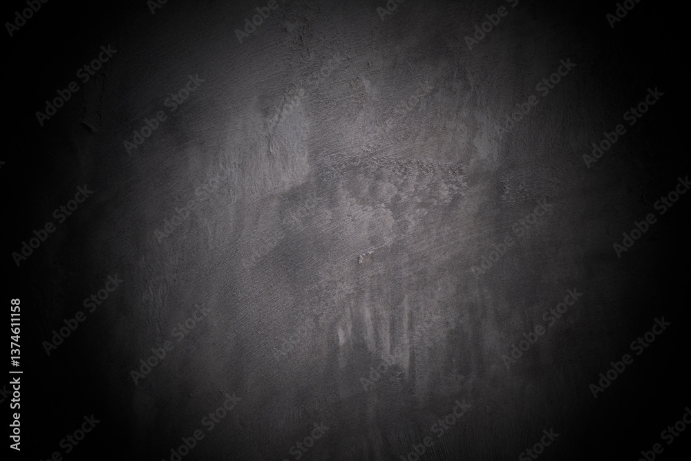 Poster old wall texture cement dark black gray background abstract grey color design are light with white g