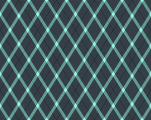 Stylish teal and charcoal gray diagonal plaid pattern.  Perfect for backgrounds, website design, textiles, and more.
