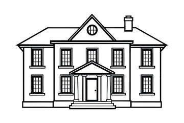 vector illustration of a house