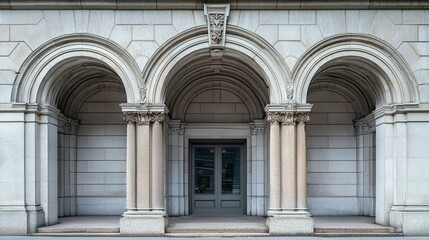 Architectural Arches - Stunning photographs of architectural arches, showcasing their elegant curves, strength, and historical significance in bridges, doorways, and buildings.