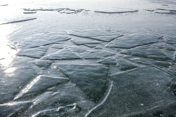 Neusiedler See im Winter, Europas grösster natürlicher Eislauf