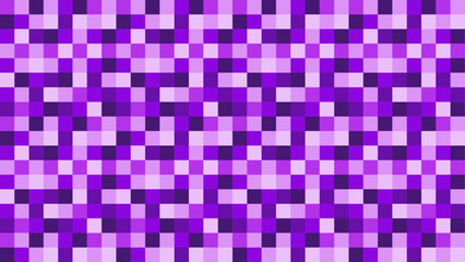 Seamless pixel purple-violet pattern. Abstract vector background. Mosaic texture. Geometric minimalistic wallpaper.