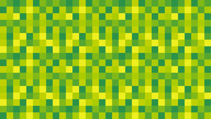 Seamless pixel green pattern. Abstract vector background. Mosaic texture. Geometric minimalistic wallpaper.