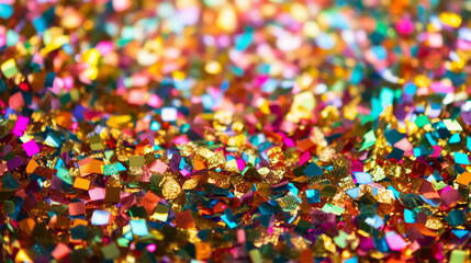 colorful confetti background