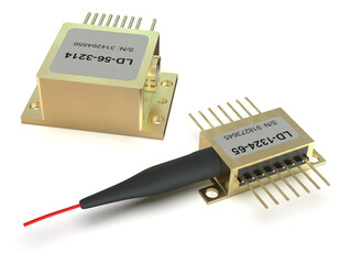 Fiber coupled laser diodes