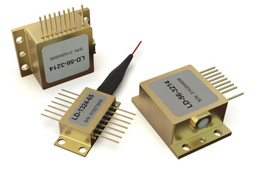Fiber coupled laser diodes