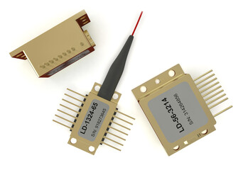Fiber coupled laser diodes