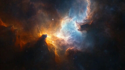 Fototapeta premium fire in the sky