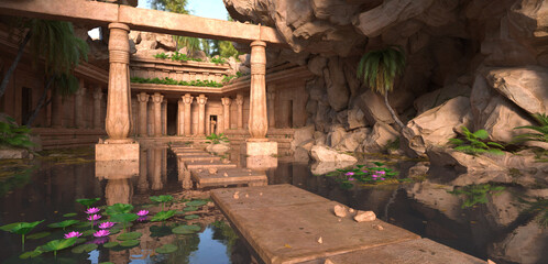Ancient Egyptian Temple 2