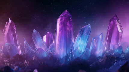 fireworks in the night sky