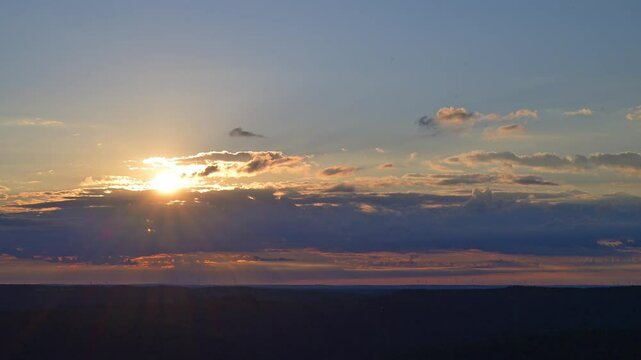 Blick, Katzenbuckel, Berg, Waldkatzenbach, Waldbrunn, Odenwald, Neckar Odenwald Kreis, Baden-W&uuml;rttemberg, Deutschland, Europa