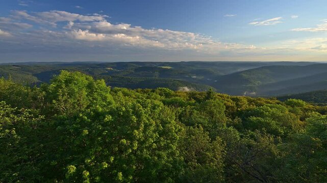 Blick, Katzenbuckel, Berg, Neckartal, Waldkatzenbach, Waldbrunn, Odenwald, Neckar Odenwald Kreis, Baden-W&uuml;rttemberg, Deutschland, Europa, 
