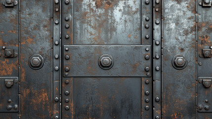 Fototapeta premium old metal door