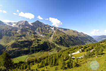 Obraz premium Grossglockner Hochalpen Strasse, Österreich