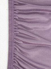 bed sheet with elastic band made of cotton, draped fabric, knitwear