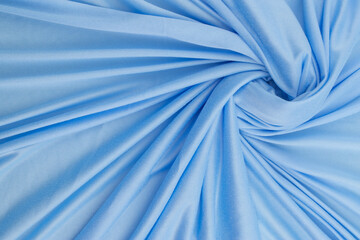 bed sheet with elastic band made of cotton, draped fabric, knitwear
