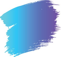 Gradient Brush Stroke Vector - Abstract Paint Splash Design