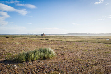 The Watch House on Blakeney Point, Norfolk coast, UK