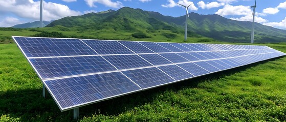 Solar Farm in Green Hills