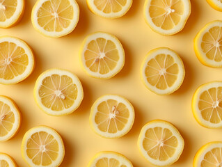 pattern of cut lemons
