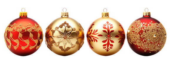 set of easter eggs with ribbon isolated on transparent background Remove png