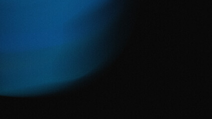 Abstract dark blue and black gradient background with blurred texture and soft light transition effect design
