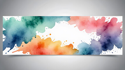 abstract web banner design template. Banner - Design Element