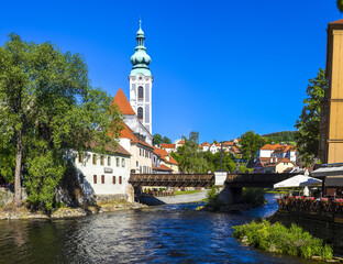 Cesky Krumlov, Krumau, Böhmen, Tschechische Republik © visualpower