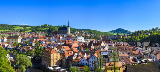 Cesky Krumlov, Krumau, Böhmen, Tschechische Republik