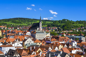 Cesky Krumlov, Krumau, Böhmen, Tschechische Republik © visualpower