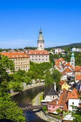 Cesky Krumlov, Krumau, Böhmen, Tschechische Republik