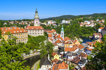 Cesky Krumlov, Krumau, Böhmen, Tschechische Republik © visualpower