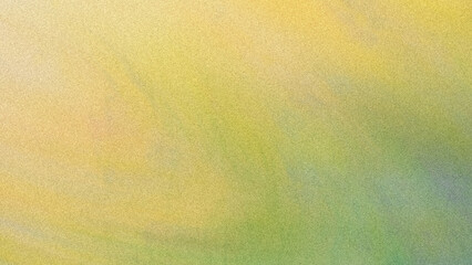 Abstract blurred background featuring soft gradients of yellow green and blue creating a serene atmosphere