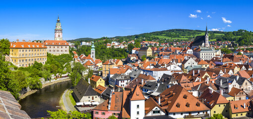Cesky Krumlov, Krumau, Böhmen, Tschechische Republik © visualpower