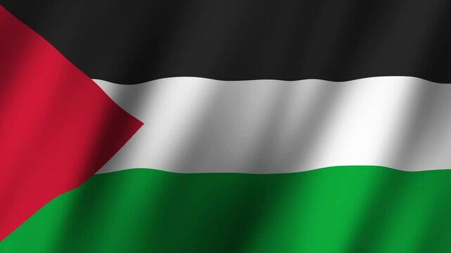 Palestinian flag waving proudly at a cultural event celebrating heritage and identity in the region