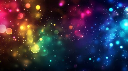 Fototapeta premium Fireworks celebration in night sky during festive season picture